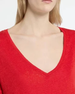 T-Shirt Lorelai rouge