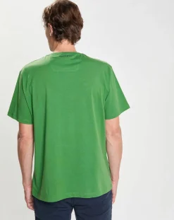 T-Shirt manches courtes Aston Martin Racing Embossé vert clair