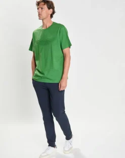 T-Shirt manches courtes Aston Martin Racing Embossé vert clair