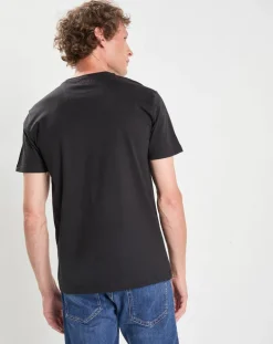 T-Shirt manches courtes Aston Martin Racing Embossé noir