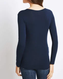 T-Shirt Marion en Micromodal bleu