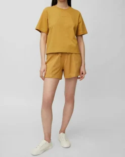 T-Shirt oversize jaune