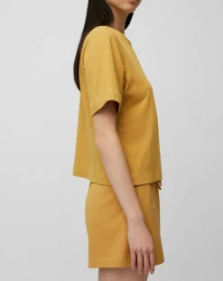 T-Shirt oversize jaune