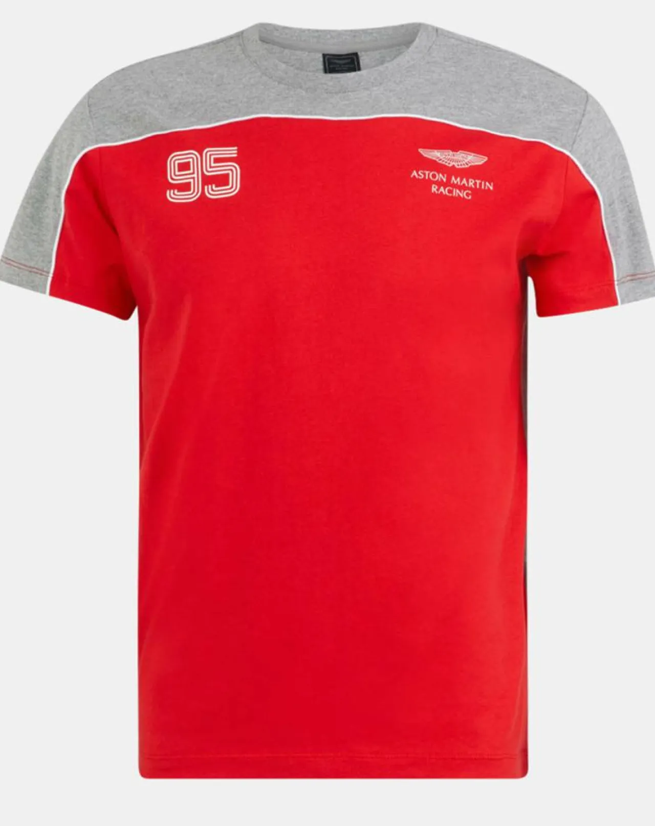 T-Shirt Poit 95 Aston Martin Racing gris/rouge