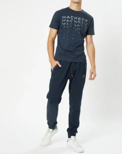 T-Shirt Raglan Aston Martin Racing bleu marine