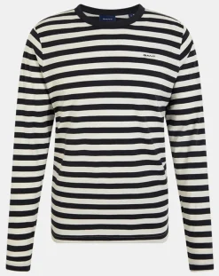 T-Shirt Regular Fit Marinière bleu/blanc