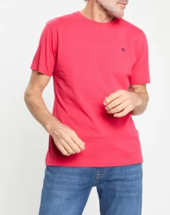 T-Shirt Regular Fit uni Yok rose fushia