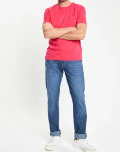 T-Shirt Regular Fit uni Yok rose fushia