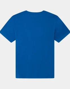 T-Shirt Regular Fit uni Yok bleu moyen