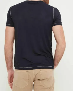 T-Shirt Seams marine