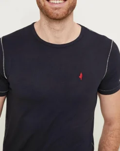 T-Shirt Seams marine