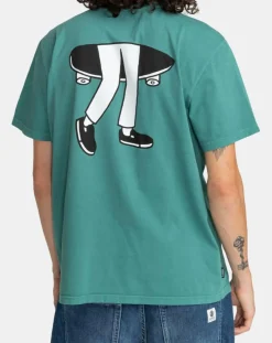 T-Shirt Skate legs vert