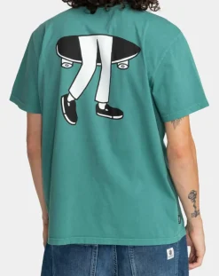 T-Shirt Skate legs vert