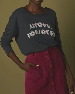 T-Shirt Tagiane charcoal