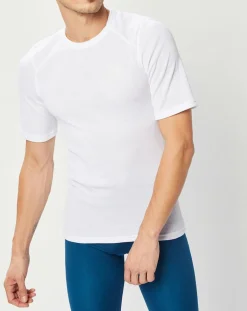 T-Shirt technique Active Warm Eco blanc