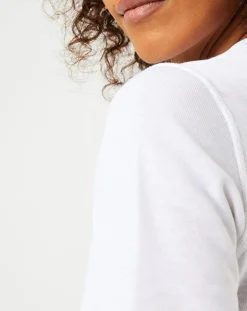 T-Shirt technique Active Warm Eco blanc