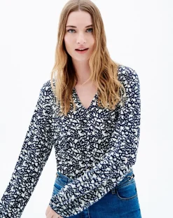 T-Shirt Timothée bicolore marine