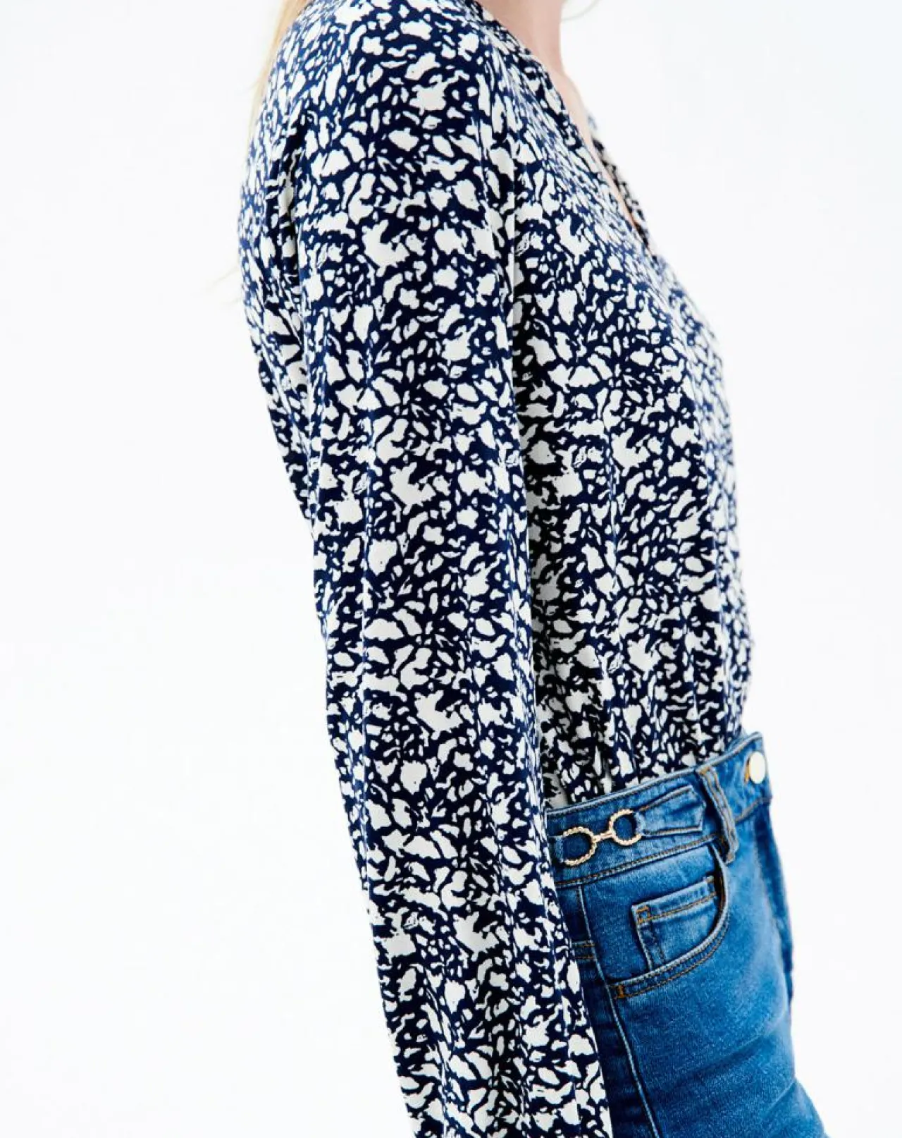 T-Shirt Timothée bicolore marine