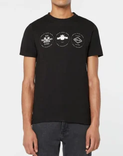 T-Shirt Tri Logo Cent noir