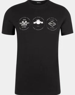 T-Shirt Tri Logo Cent noir