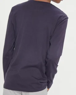 T-Shirt Uni Coton Organic bleu marine