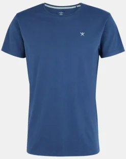 T-Shirt Uni Logo bleu foncé