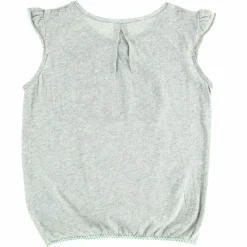 T-shirt Vitta en Coton à motif sur l'avant gris