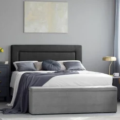 Tête de lit Ancona noire - 180x120 cm