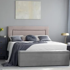 Tête de lit Ancona rose clair - 200x120 cm