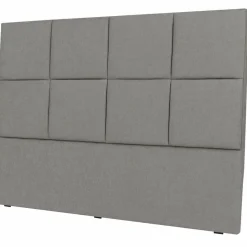 Tête de lit Barletta gris clair - 160x120 cm