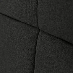 Tête de lit Barletta noire - 180x120 cm