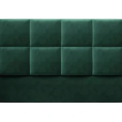 Tête de lit en Velours Begonia vert bouteille - 160 cm