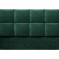 Tête de lit en Velours Begonia vert bouteille - 180 cm