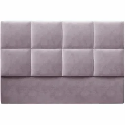 Tête de Lit en Velours Begonia lavande - 140x120 cm