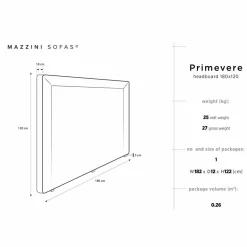 Tête de Lit en Velours Primevere pétrole - 180x120 cm