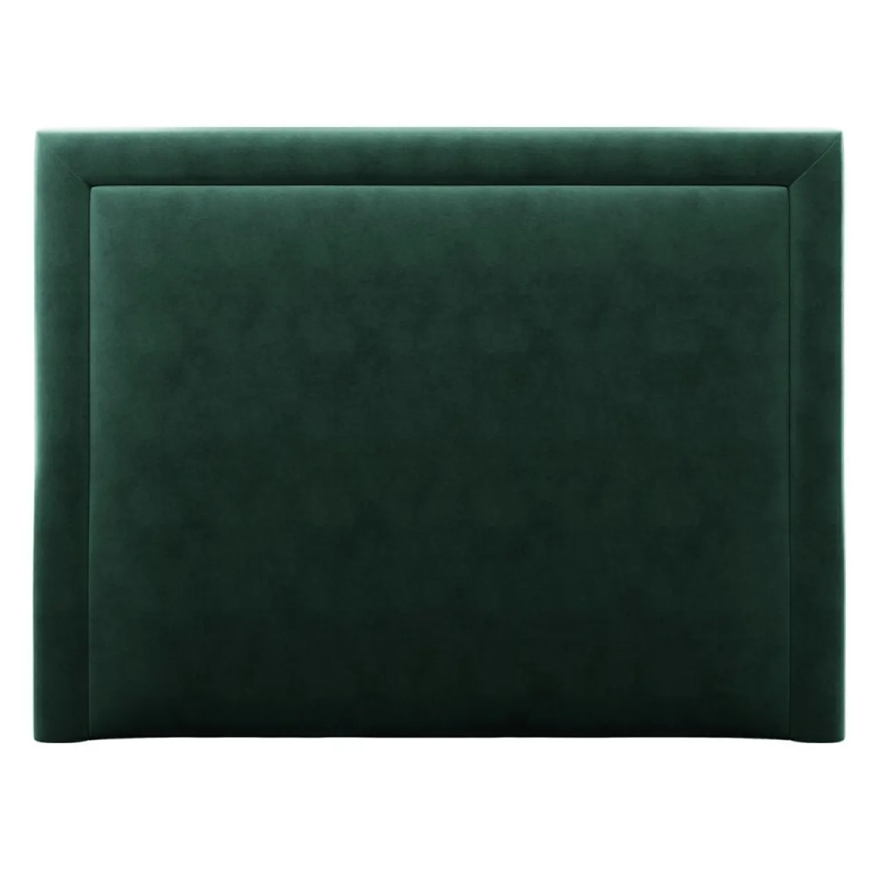 Tête de Lit en Velours Primevere vert bouteille - 160x120 cm