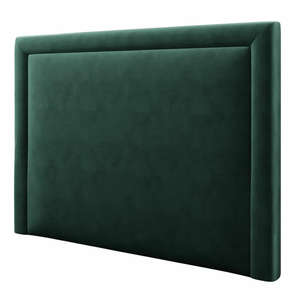 Tête de Lit en Velours Primevere vert bouteille - 160x120 cm