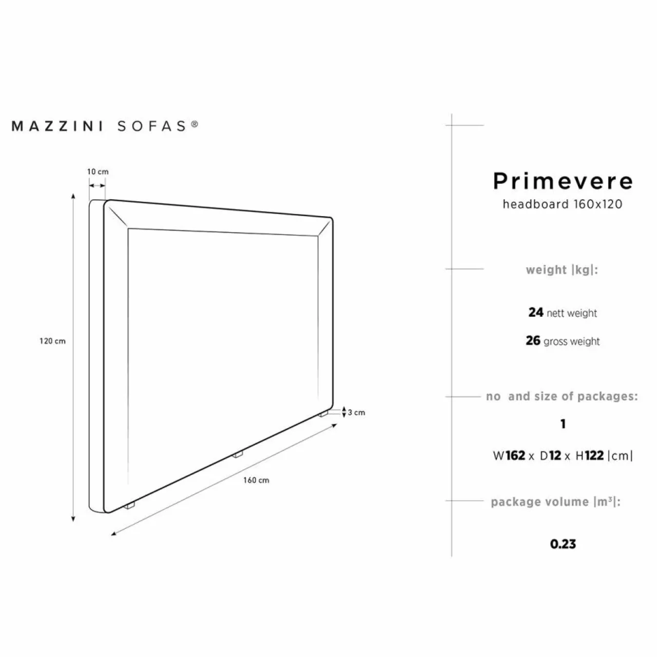 Tête de Lit en Velours Primevere vert bouteille - 160x120 cm
