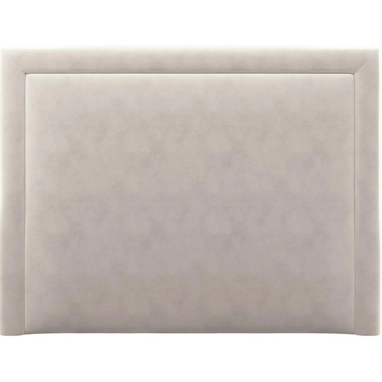 Tête de lit en Velours Primevere beige clair - 200x10x120 cm