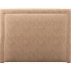 Tête De Lit En Velours Primevere beige - 180x120 cm