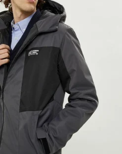 Veste à capuche Jwhbest asphalt