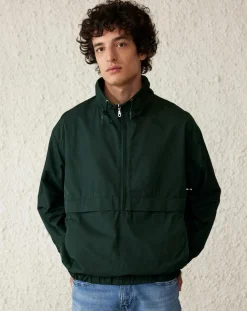 Veste à enfiler oversize Jackson hydrofuge vert forêt