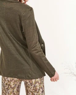 Veste 100% Lin Essential bronze