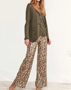 Veste 100% Lin Essential bronze