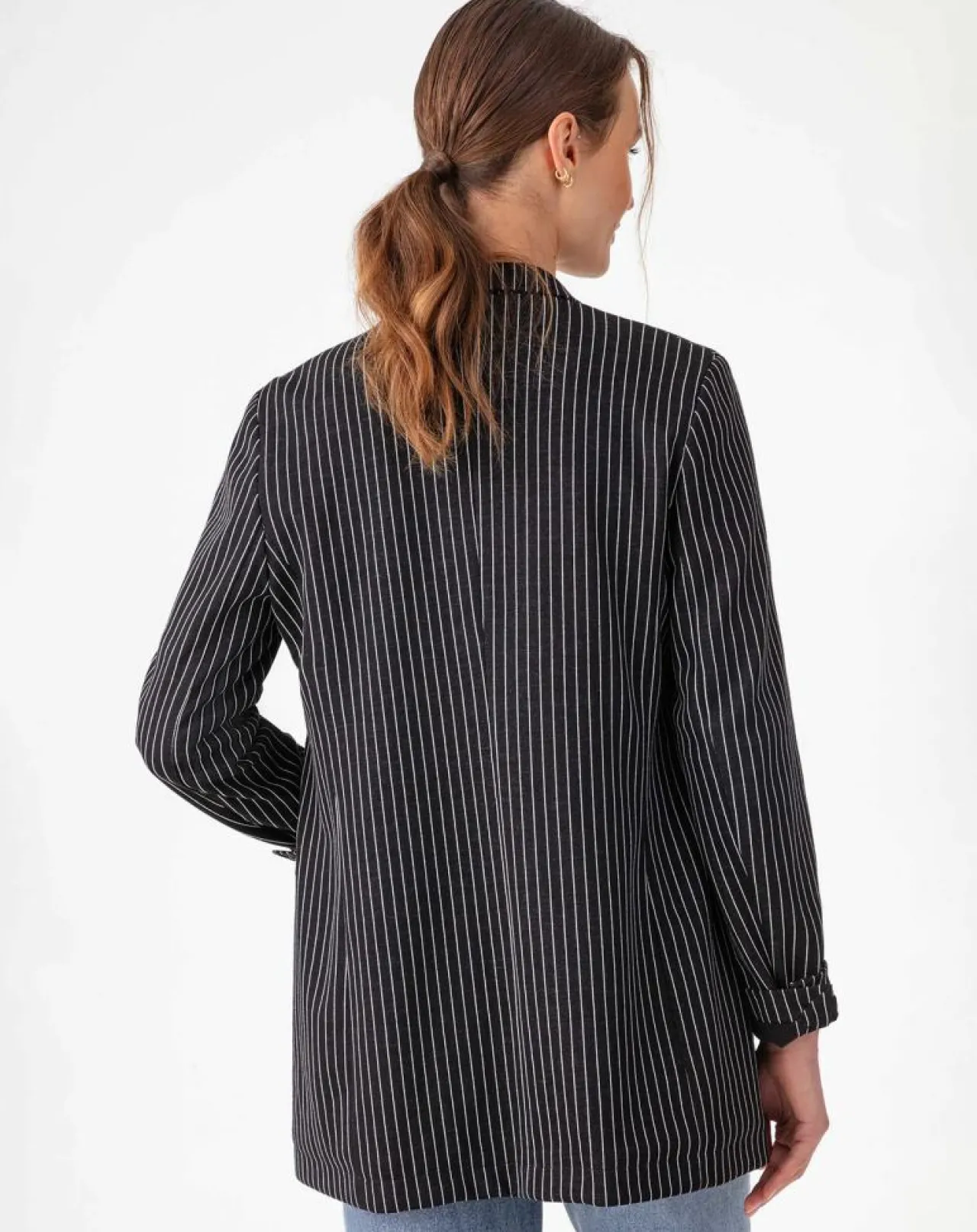 Veste Amance rayure noire