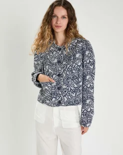 Veste Anais bleue