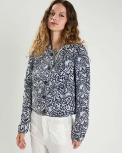 Veste Anais bleue