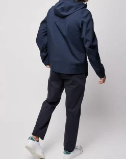 Veste avec doublure amovible Newport 3 couches bleu/rouge