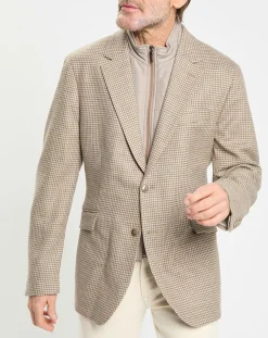Veste avec parement amovible beige