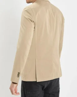 Veste blazer regular fit beige
